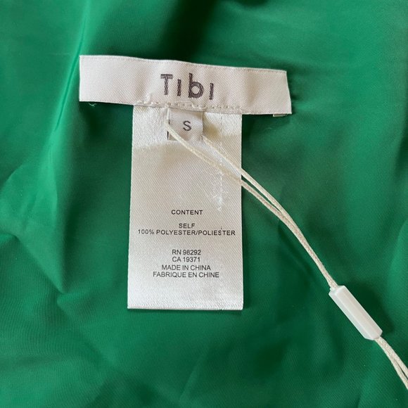 Tibi - Italian Sporty Nylon Strapless Bandeau - S - Picture 3 of 10